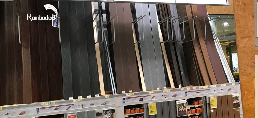 RAINBODECK IN EUROPEAN DIY CHAIN STORE