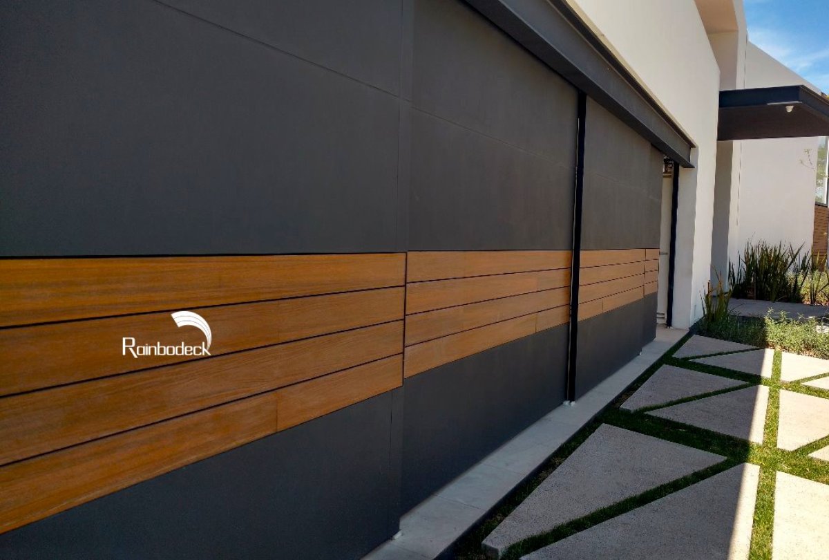 COMMERCIAL PROJECT - ENTRANCE GATE - COSHIELD DECKING PREMIUM