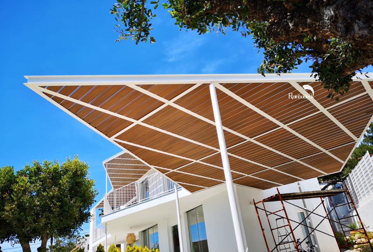HOTEL - PERGOLA ROOF - COSHIELD DECKING PREMIUM