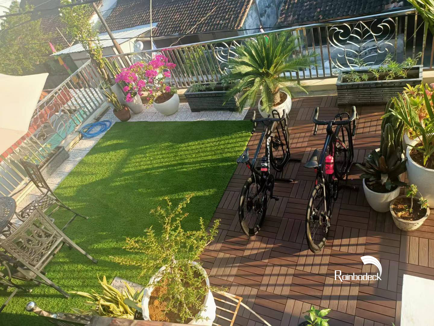 RAINBODECK RCLICK TILE,ROOF TOP TERRACE